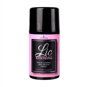 Lic-O-Licious Oral Delight Cream - Cotton Candy -  1.7 Fl. Oz.