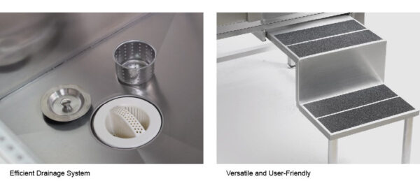 Aeolus Stainless Steel Deluxe Tub - Standing or Electric - Image 2