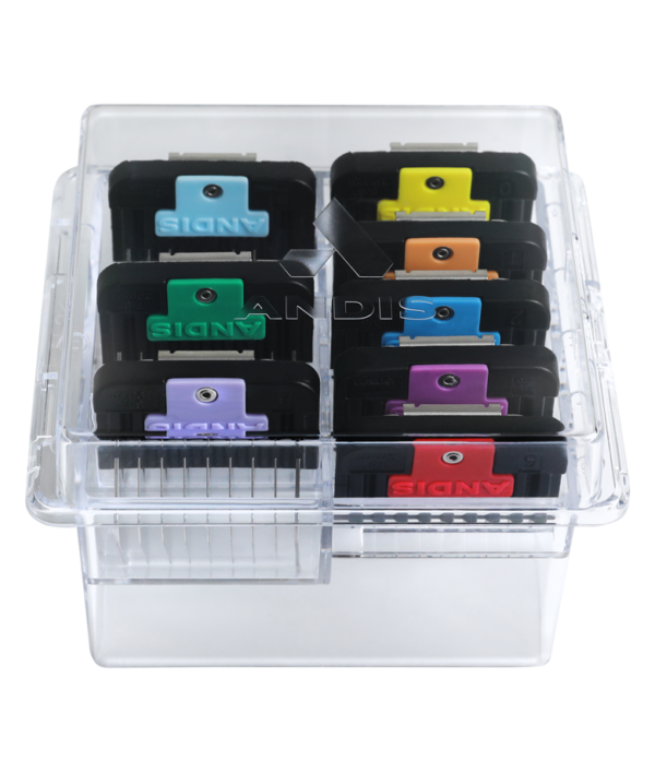 Andis Universal Stainless Steel Combs 8-Piece Set - Image 4