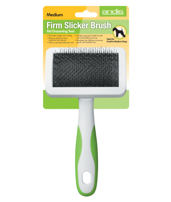 Andis Medium Firm Slicker Brush - Image 2