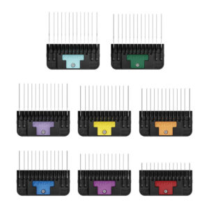 Andis WIDE Universal Stainless Steel Combs 8-Piece Set