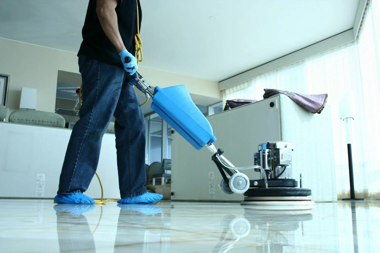 Floor Scrubbing